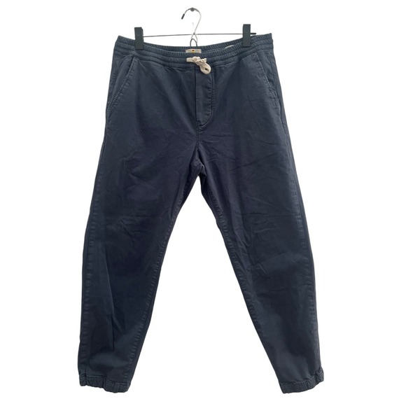 Marine Layer Saturday Joggers Mens Sz L Athletic Fit Blue Pockets Active 0324 - Picture 1 of 9
